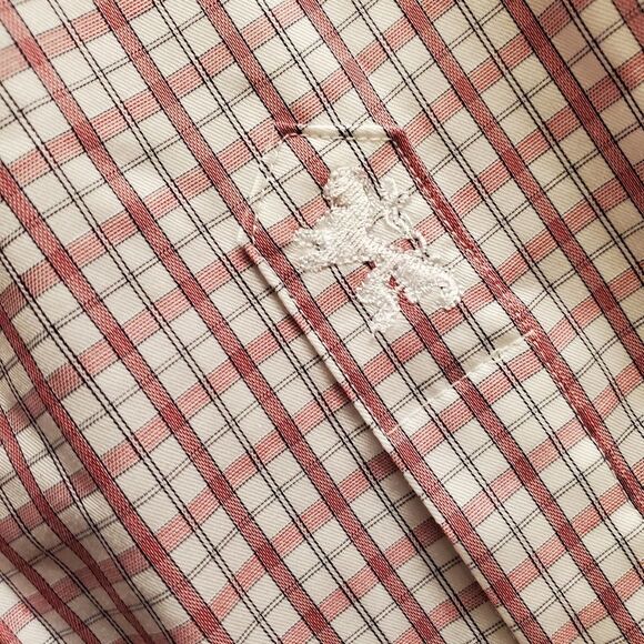 Bugatchi UOMO Button Up Plaid Men's Dress Shirt - Picture 2 of 8